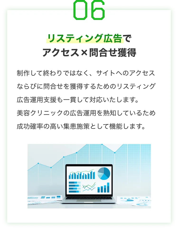 リスティング広告でアクセス×問合せ獲得